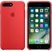 Apple iPhone 7 Silicone Case Red